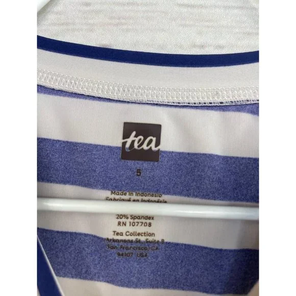 Tea Collection Ruffle Rash Guard 5 - Picture 2 of 5